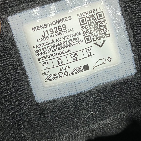 Merrell Thermo Snowdrift Mid Shell Mens Waterproof Boots Black J19269 NEW Sz 9 - Picture 2 of 6